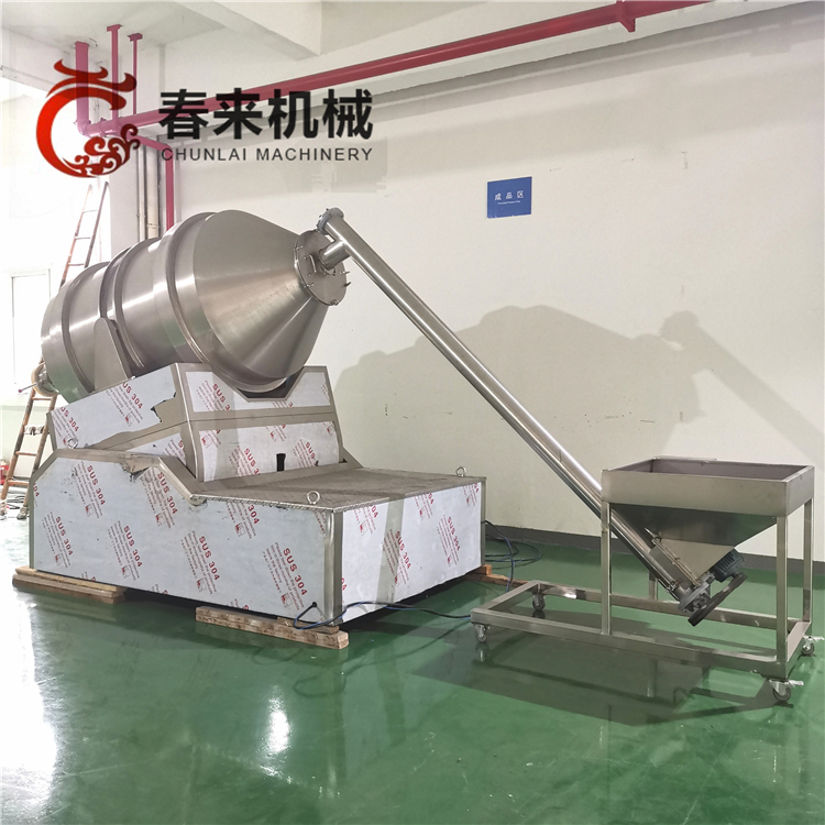 春来机械-二维运动混合机的技术原理和应用