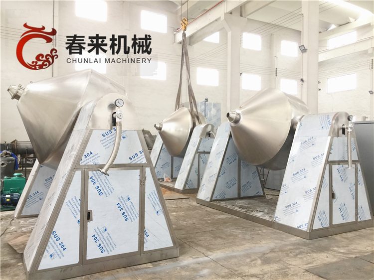 春来机械-磷酸铁锂专用双锥回转真空干燥机的制作要求